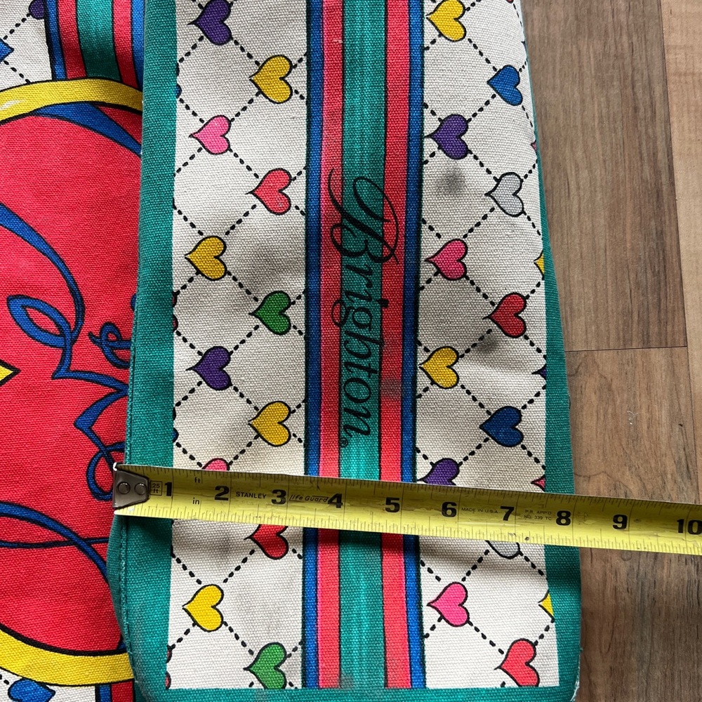 Brighton Multicolor Heart Tote Bag - Picture 5 of 9